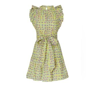 Banjanan Bulbul's Sister Poplin Floral Dress